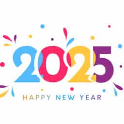 New year 2025 graphic