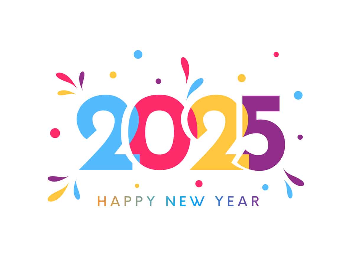 New year 2025 graphic